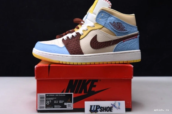 Cheap EP Rouge Chateau Air Maison x CU2803-200 Fearless  Jordan CU2803-200 Mid 1 High 0428